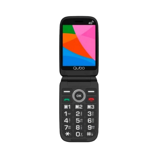 Qubo XD-340CB 4G 3.36" Dual Sim Preto